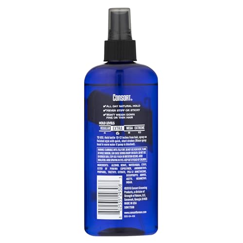 Spray para Cabello Consort Sin Aroma, 8 oz, Paquete 11 miniatura 2