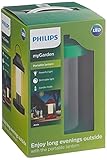 Diseñado para jardín y patios; IP44: resistente al agua