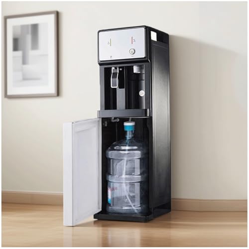 Dispensador de agua de pie. Enfriadores de agua de doble función, frío y caliente. Unidad independiente con alimentación de red. Máquina de agua ideal for el hogar, la oficina, el comercio