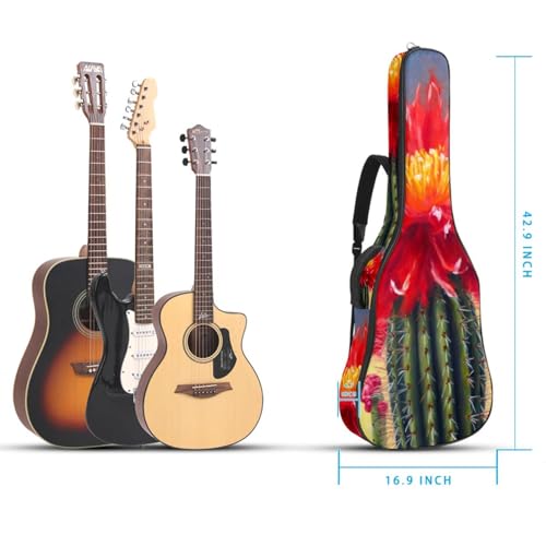 Housse pour guitare acoustique 101,6 cm - Idéale pour transporter votre instrument en voyage - 5