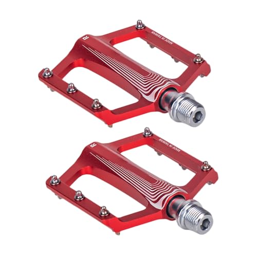 Pédales vtt aluminium CNC larges et antidérapantes pour une accroche maximale