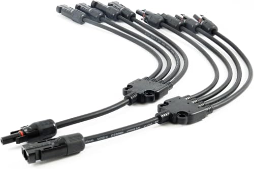 SOLARTRONICS Y-Steckverbinder Paar Verteiler für Solarstecker...