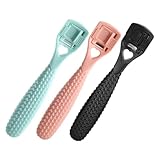 BESTYASH 3 Stück Fußpflege Pediküre Hornhautentferner Mit Rutschfestem Griff Kompakt Für Effektives Entfernen Abgestorbener Haut Und Hornhaut