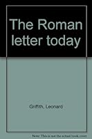 The Roman letter today B0007EOKPK Book Cover
