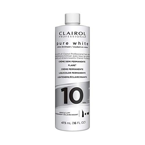 Clairol Professional Pure White 10vol Crème Developer, 16 Fl Oz