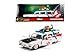 Jada Toys Ghostbuster ECTO-1, Modellauto, Spielzeugauto aus Die-cast, öffnende Türen, Kofferraum & Motorhaube, Maßstab 1:24, weiß