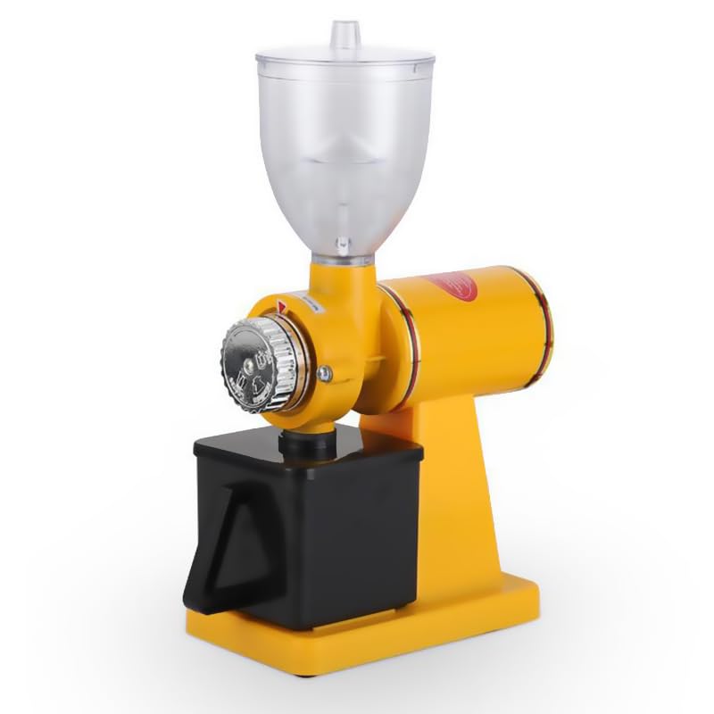 Coffee Grinder, Automatic Burr Mill Machine with 8 Adjustable Settings &amp; One-Button Start for Precision Grinding, Electric Coffee Bean Powder Grinding (C)