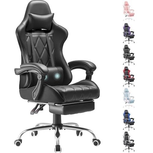 Homall Gaming Chair, Computer Chair with Footrest...