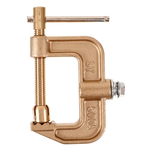 Pinze per cablaggio saldatrice saldatore tig connettore elettrico pinza di saldatura Elettrodo pratico morsetto di morsetto di massa del saldatore di saldatura rame Veemoon