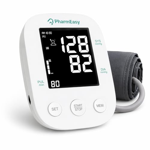PharmEasy Digital Blood Pressure Monitor | Automatic BP Machine f...