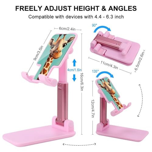 Support de téléphone pour bureau girafe pour libérer vos mains - 2