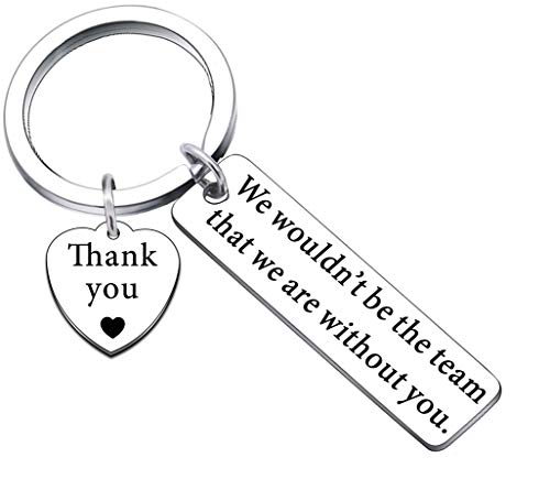 Boss Coworker Coach Appreciation Gifts Men Women Office Keychain Boss Day Chritsmas Cheerleading Retirement Thank you Gigt for Team Leader PM Manager Employee