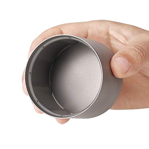 Fogão Externo, Romacci Mini Fogão a Álcool Leve Titanium Liquid Spirit Fogão a Álcool Forno para Aca