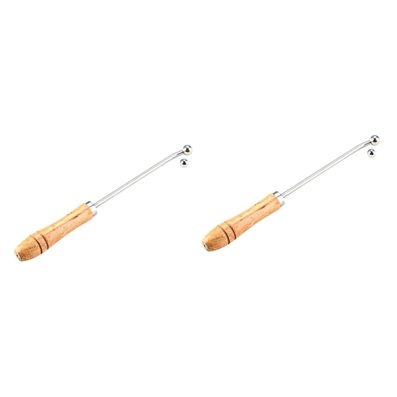 Milisten 2juegos Herramientas De Reparación De Saxofón Mango De Madera Kit De Mantenimiento Para Cuello De Saxofón y Otros Instrumentos De Viento Accesorios Para Reparación De