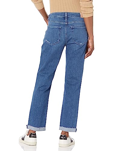 PAIGE Women's High Rise Brigitte Raw Hem Cuf2