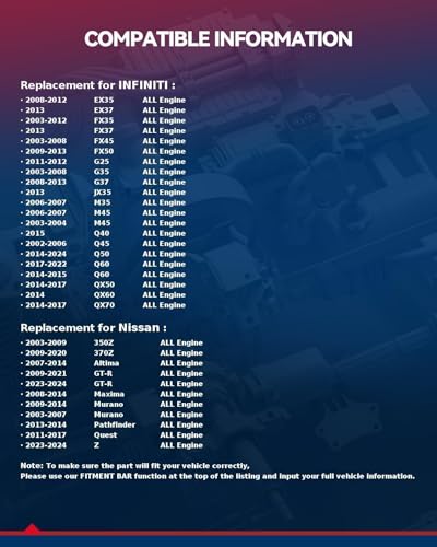 Image of KAX 700193 AC Blower Motor for Infiniti EX35 EX37 FX35 FX37 FX45 FX50 G25 G35 G37 JX35 M35 M45 Q40 Q45 Q50 Q60 QX50 QX60 QX70,Nissan 350Z 370Z Altima GT-R Maxima Murano Pathfinder Quest