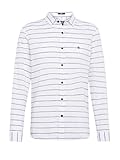 Mavi Herren Hemden Regular Stripe Shirt Monaco Blue Striped S