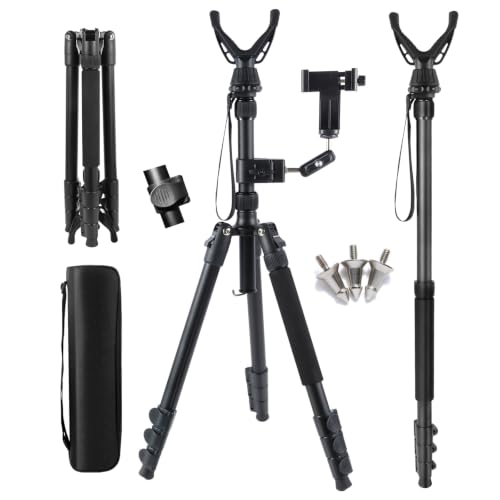 69" Adjustable Rifle Tripod with V Yoke