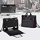 CURMIO Reisetasche für iMac, 27 Zoll Display-Computer Tragetasche, Aufbewahrungstasche für PC, Monitor, Tastatur, Kabel und Maus, Kopfhörer. (Leere Tasche), Schwarz