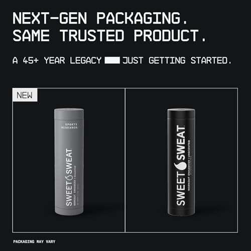 Image of Sports Research Sweet Sweat Workout Enhancer Gel Thermogenic Exercise Topical Gel for Faster Sweating - 6.4 oz Stick