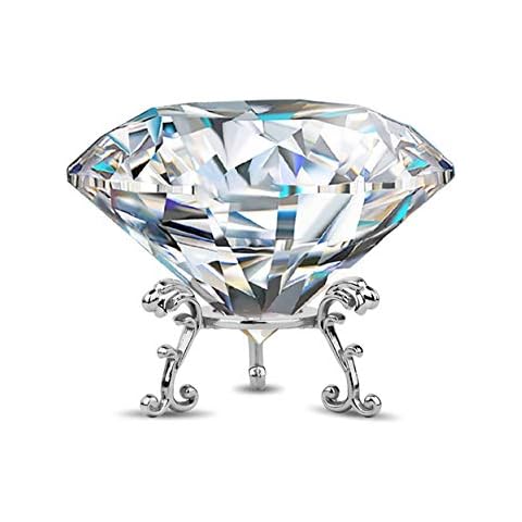 100MM Großer Kristal Diamant Briefbeschwerer Cover