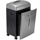 【Kompakter Desktop-Aktenvernichter mit hoher Vertraulichkeit】 Unser multifunktionaler Aktenvernichter kann Ihre täglichen Anforderungen an die Aktenvernichtung erfüllen. Es kann normales A4-Papier 30 Minuten lang in 5 x 55 mm große Papierschnipsel schneiden, die Sie unabhängig von Arbeit oder Leben perfekt und effizient schützen können. Die Privatsphäre bietet Ihnen ein sicheres und effizientes Aktenvernichtungserlebnis.
