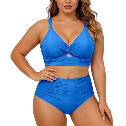 Bikini grande taille tissu extensible haut de gamme pour l'été