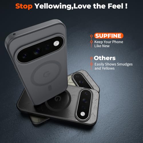 Image of SUPFINE Magnetic for Google Pixel 11 Pro XL Case - Titanium Gray