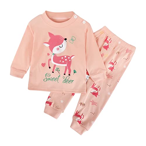 Uwdiohq Mädchen Kleinkind Weiche s Kleinkind Cartoon Prints Langarm Sets Maus Kleid Kinder Newborn Kleidung Mädchen Baby Outfits Ma