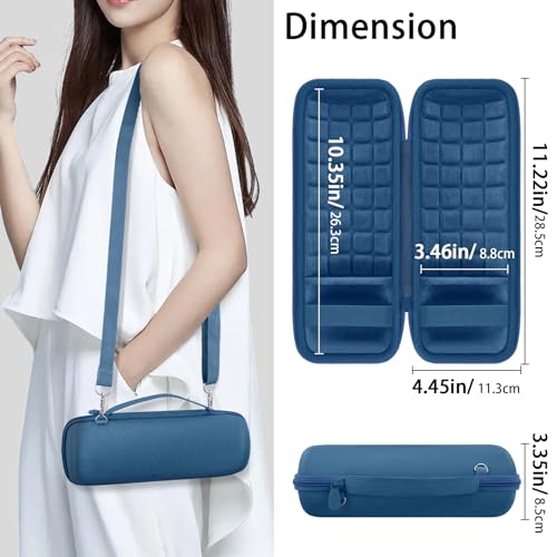 co2CREA Hard Travel Case for JBL Flip 7/6 / 5 Waterproof Portable Bluetooth Speaker, Case Only