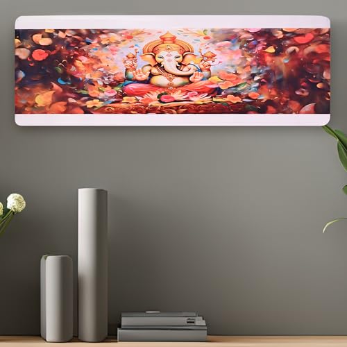 Image of Printed Split Ac Cover Indoor Unit For 1.5 Ton Capacity AC, Inner Unit Ac Cover, All Weather Cover /Attractive Digital Prints /Dustproof /Silken water-resistant Split Ac Cover (Multi Red)