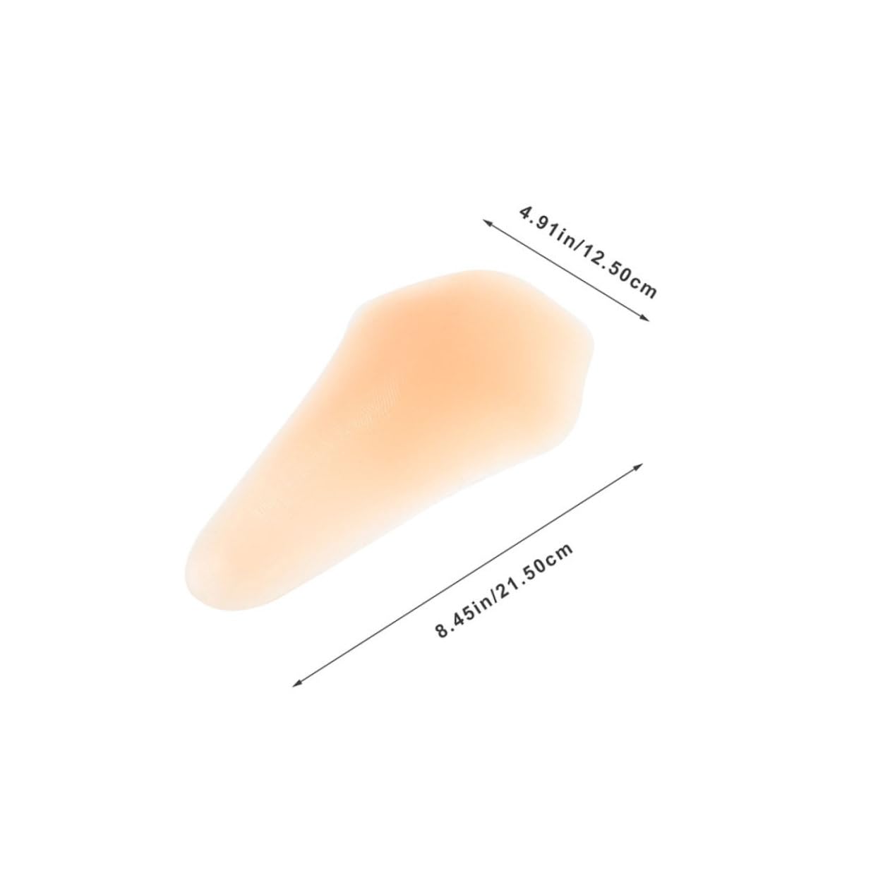 Toddmomy 4Pcs Silicone Knee Pads for Ice Skating Breathable Adhesive Knee Protection Enhanced Support Pressure Relief Portable Mat for Women Youth for Skating Safety