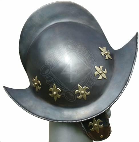 Miniatura 2 de Casco Morion español - Casco medieval de conquistador armadura AJ373 18GA casco de Halloween mejor regalo por MEDIEVAL ARMOR.