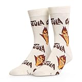 Crazy Socks – Count Chocula Cereal Graphic – Unisex Crew Socks Large – Officially Licensed General Mills Design for Adults & Teens – Folded Novelty Food Socks – Fun Gift