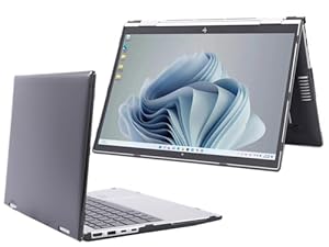 mCover Hoesje alleen compatibel voor 2022~2024 13,3 inch HP EliteBook 830 | 835 G9/G10 en Elite x360 830 G9/G10 2-in-1 Windows-laptop (niet geschikt voor andere HP-modellen) - zwart