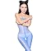 QueensHot Sexy Erotic Silky Shiny Lingerie Babydoll Teddy Tube Body Catsuit Stocking Tigh-High