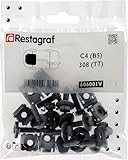 Restagraf - Kit de Fixations pour Carénage Sous Moteur C4 (B5), 308 (T7) - Kit Complet pour Réparation ou Remplacement - Réf. 606001V