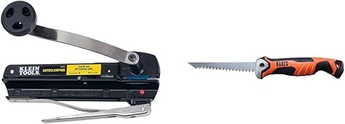 Klein Tools Cortador de cables blindado + sierra Jab plegable