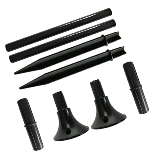 BCOATH Solar Garden Lights Replacement Parts Ground Stake Landscape Light Stake Extension Pole Set