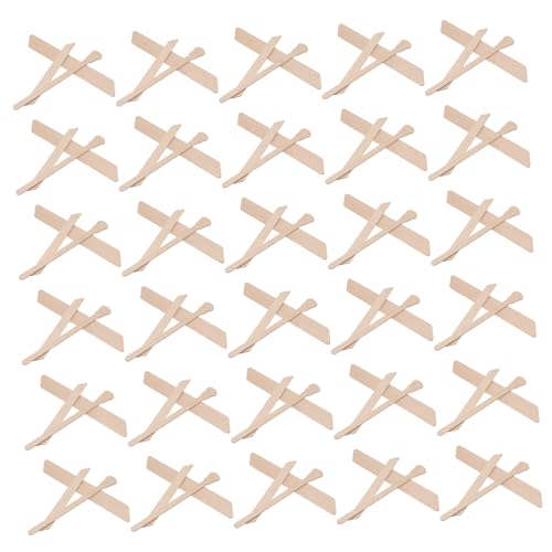 Didiseaon Gentle Hair Removal 150pcs Wooden Wax Strips Kit Applicator Perfect for Home Use