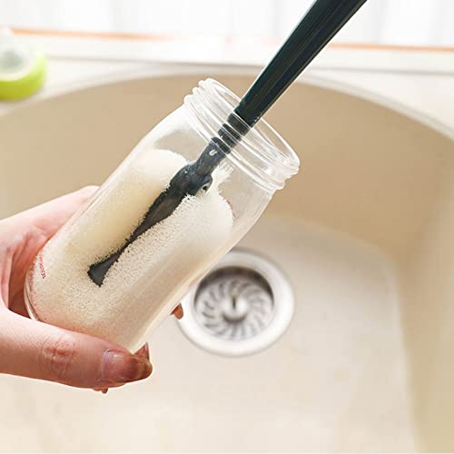 Brosses pour biberons nettoyage multifonctionnel portable bleu éponge - 8