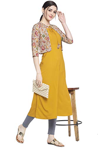 Image of ALC Creation Women's Crepe A-line Kurta