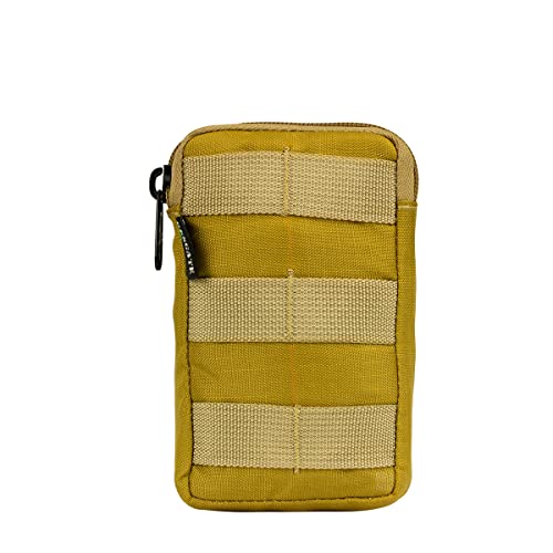 Porta Celular Smartphone Modular Colete/Cinto/Molle/Bolso (Coyote)