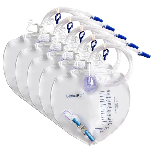 GlobalRoll Urinary Drainage Bag Anti-Reflux Chamber,