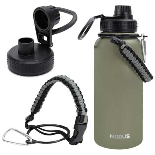 Garrafa Térmica De Água Isolada 1000ml Quente & Frio De Aço Inox ...