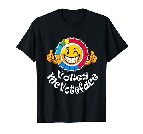 Votey McVoteface Personaje electoral del Reino Unido 2024 Camiseta