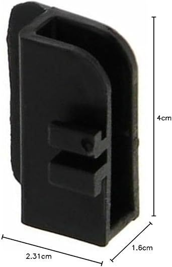 Aspares For Oven Door Glass Left Hand Retainer Clip Compatible With New World 083317600 [Energy Class A+++]