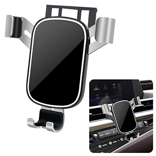 musttrue LUNQIN 車用携帯電話ホルダー 2019-2022 レクサス ES 350 300h用  オートアクセサリー ナビゲーションブラケット インテリアデコレーション モバイルミラー 携帯電話マウント