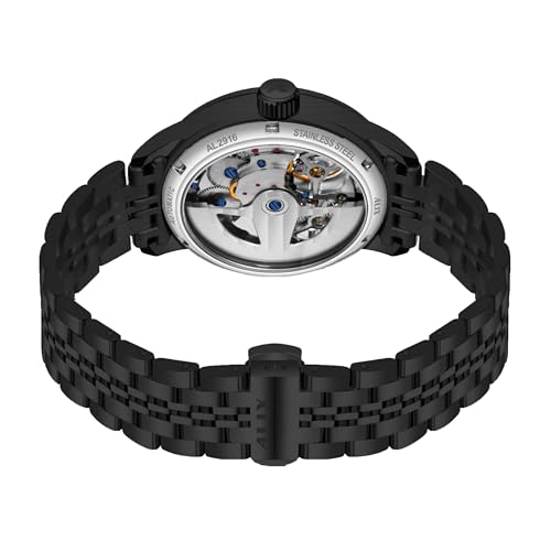 Image of ALIX Luxury Men's Wrist Watch Multifunction Analog Watches with Stainless Steel Band