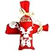 SHENGDANJIE Ornamenti di Natale 1Pc Borse per La Copertura di Bottiglie di Vino Casuali Decorazioni Natalizie Forniture per La Casa Festa di Babbo Natale Articoli per La Tavola di Natale Regalo per